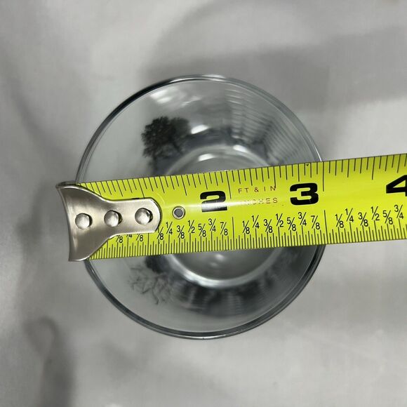 Forest With Bird Landscape Set Of 4 Whiskey Short Tumblers - Picture 9 of 9